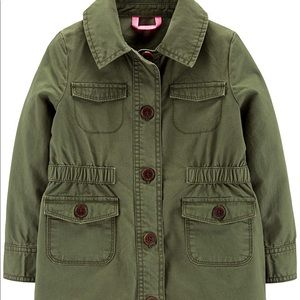 Carter’s Olive Twill Girl’s Jacket